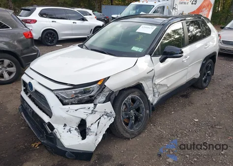 2020 Toyota Rav4 Hybrid Xse from USA, damaged, VIN JTMEWRFV9LD540102